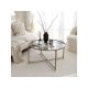 HANAH HOME Sto za dnevnu sobu Gold Sun S404F Gold Fume - 173364