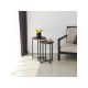HANAH HOME Set klub stolova Neta, braon/crna - 173415