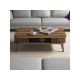HANAH HOME Sto za dnevnu sobu Eylul Walnut - 173416