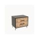 HANAH HOME Noćni ormarić Night, antracit/krem - 854KLN3082