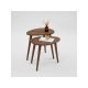 HANAH HOME Set klub stolova Sweet set, braon - 173554