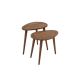 HANAH HOME Set klub stolova Sweet set, braon - 173554