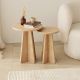 HANAH HOME Set klub stolova Mushroom, svetlobraon - 173559