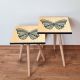 HANAH HOME Pomoćni stočić 2SHP13 Beige (2 dela) - 173573