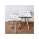 HANAH HOME Pomoćni stočić 2SHP161 White - 173670-1