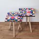 HANAH HOME Pomoćni stočić 2SHP215 Multicolor - 173734