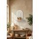 HANAH HOME Zidna polica Artmtkwll1, bela/braon - EP3056589