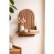 HANAH HOME Zidna polica Artmtkwll1, svetlobraon - EP3056592