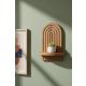 HANAH HOME Zidna polica Artmtkwll1, svetlobraon - EP3056592