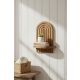 HANAH HOME Zidna polica Artmtkwll1, svetlobraon - EP3056592