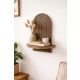 HANAH HOME Zidna polica Artmtkwll1, braon - EP3056595