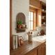 HANAH HOME Zidna polica Artmtkwll1, braon - EP3056595