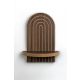 HANAH HOME Zidna polica Artmtkwll1, braon - EP3056595