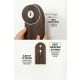 HANAH HOME Zidna polica Artmtkwll1, braon - EP3056595