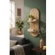 HANAH HOME Zidna polica Artmtkwll2, svetlobraon - EP3056601