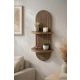 HANAH HOME Zidna polica Artmtkwll2, braon - EP3056604