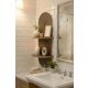 HANAH HOME Zidna polica Artmtkwll2, braon - EP3056604