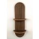 HANAH HOME Zidna polica Artmtkwll2, braon - EP3056604