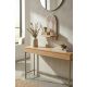 HANAH HOME Zidna polica Artmtkwll1D, bela/braon - EP3056607
