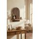 HANAH HOME Zidna polica Artmtkwll1D, braon - EP3056613