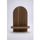 HANAH HOME Zidna polica Artmtkwll1D, braon - EP3056613