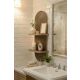 HANAH HOME Zidna polica Artmtkwll2D, braon - EP3056622