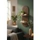 HANAH HOME Zidna polica Artmtkwll2D, braon - EP3056622
