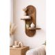 HANAH HOME Zidna polica Artmtkwll3, svetlobraon - EP3056628