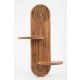 HANAH HOME Zidna polica Artmtkwll3, svetlobraon - EP3056628
