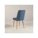 HANAH HOME Stolica Vina Sandalye Dark Blue Atlantic - 174023-1