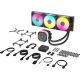 CORSAIR Kuler sa vodenim hlađenjem za CPU iCUE Link Titan 360 RX RGB/AIO 360mm triple fan, crna - CW-9061018-WW