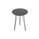 HANAH HOME Set klub stolova Siyah Mermer, crna - 174244