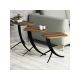 HANAH HOME Set pomoćnih stočića Pion, braon/crna - 174250
