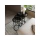 HANAH HOME Set klub stolova Alya, crna - 174255