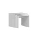 HANAH HOME Set klub stolova 3/1 Alya, bela - 174257