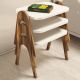 HANAH HOME Set pomoćnih stočića Paris, braon/krem - 174258