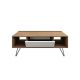 HANAH HOME Sto za dnevnu sobu Mistico Walnut White 2 - 174284