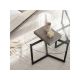 HANAH HOME Set klub stolova Bellisimo, crna - 174310