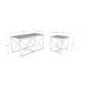 HANAH HOME Sto za dnevnu sobu Defne White Marble (3 kom) - 174323