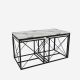 HANAH HOME Sto za dnevnu sobu Defne White Marble (3 kom) - 174323