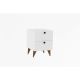 HANAH HOME Noćni ormarić Kada, bela - 174453