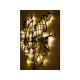WALLXPERT Zidna dekoracija World Map Compass Led Black - 174755