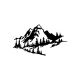 WALLXPERT Zidna dekoracija Mountain 2 891TNL1765 - 174860