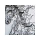 WALLXPERT Zidna dekoracija Metal Horse Line Art APT724 - 174958