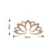 WALLXPERT Zidna dekoracija Lotus Flower 2 Copper - 175030