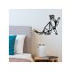 WALLXPERT Zidna dekoracija Cat metal decor - 175049