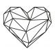 WALLXPERT Zidna dekoracija Heart 1 - 175052