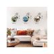 WALLXPERT Zidna dekoracija Art Potion Set of 3 Metal Wall Art APT710 - 175121