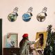 WALLXPERT Zidna dekoracija Art Potion Set of 3 Metal Wall Art APT710 - 175121