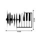 WALLXPERT Zidna dekoracija My Music v2 - 175178